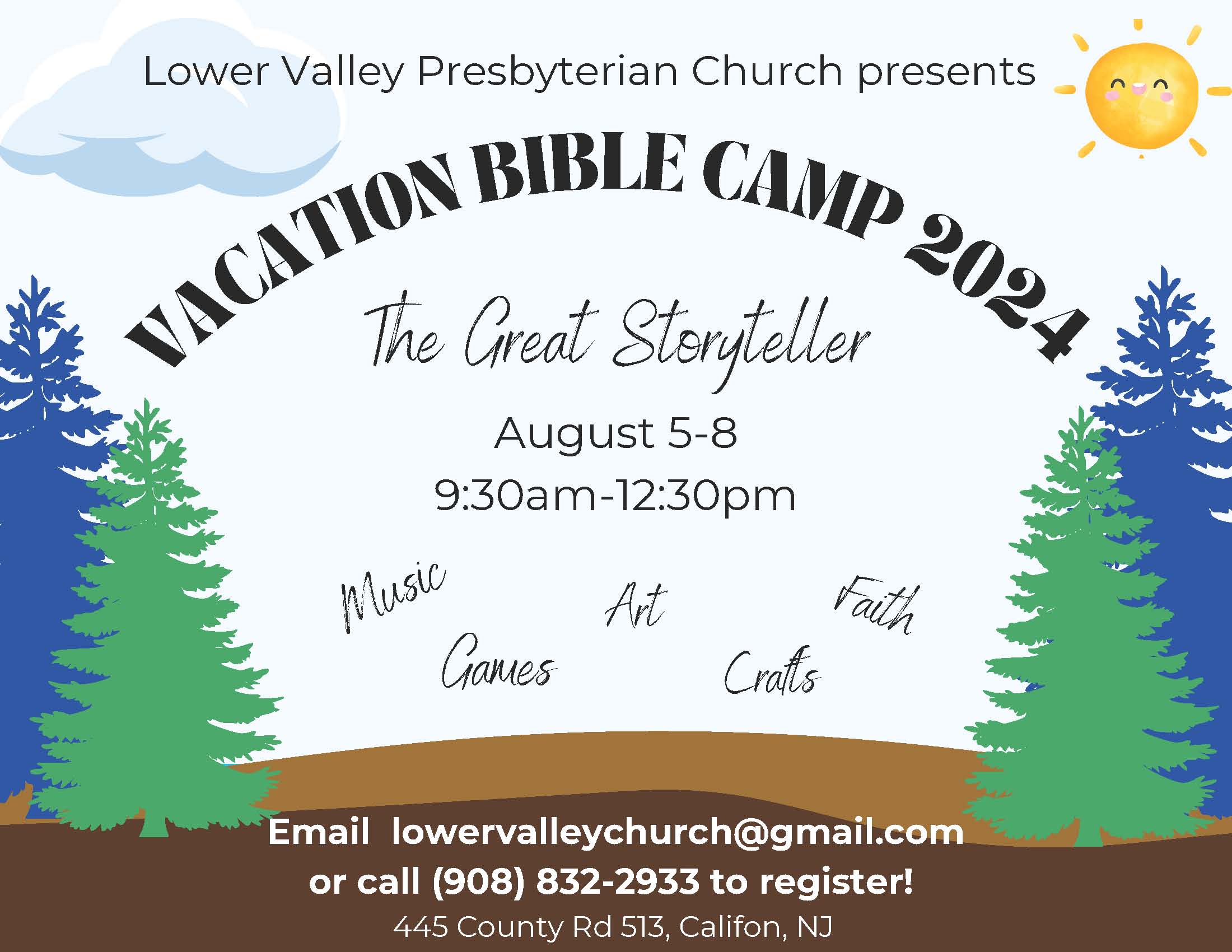 Vacation Bible Camp Flyer